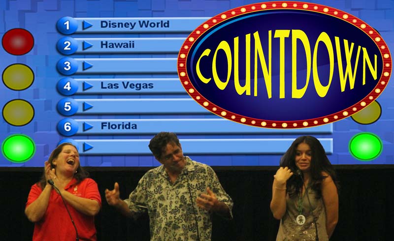 Countdown-Fast Paced Game Show for traffic building at trade show